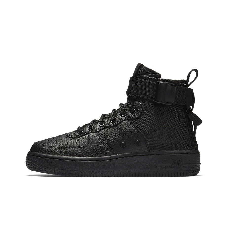 Nike Shoes Air Force 1 - ナイキ エアフォース1 スケートボードシューズ レディース ミッドトップ ブラック