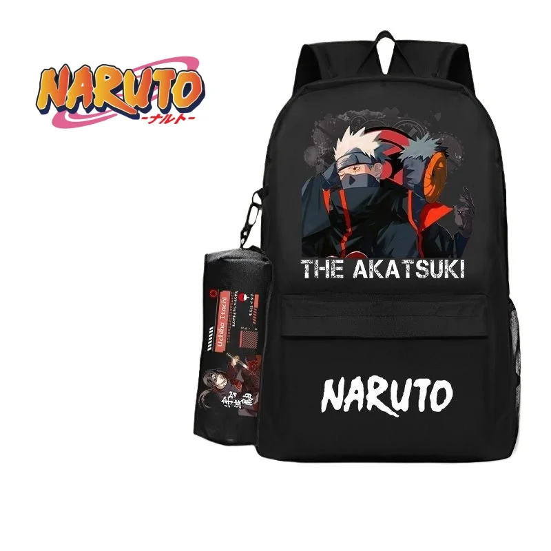 School Backpack Teen - 新作ナルトアニメ学生子供青少年スクールバッグ大容量撥水バックパックギフトかわいい