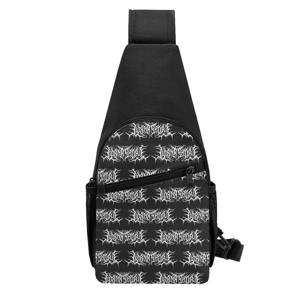 Sling Backpack Shoulder - Lorna Shore Merch Lorna Shore ロゴチェストバッグ