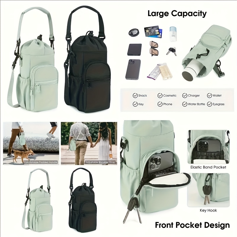 調節可能なストラップ付きポータブルウォーターボトルバッグ、保 - Hydration Pack Outdoor のレビューと価格