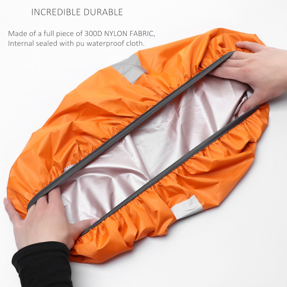 20/35L 反射材付きキャンプ・ハイキング・サイクリング用 - Rain Cover Backpack のレビューと価格