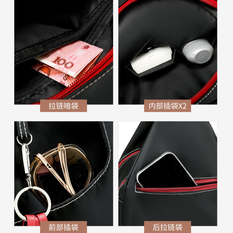女性用バックパック アウトドア カジュアル 防水 ソリッドナ - Fashion Backpack Women のレビューと価格